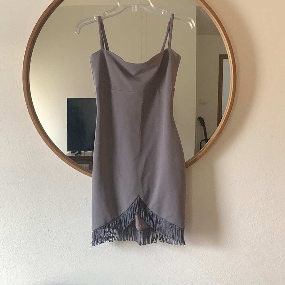 NOOKIE Fringe Mini Dress